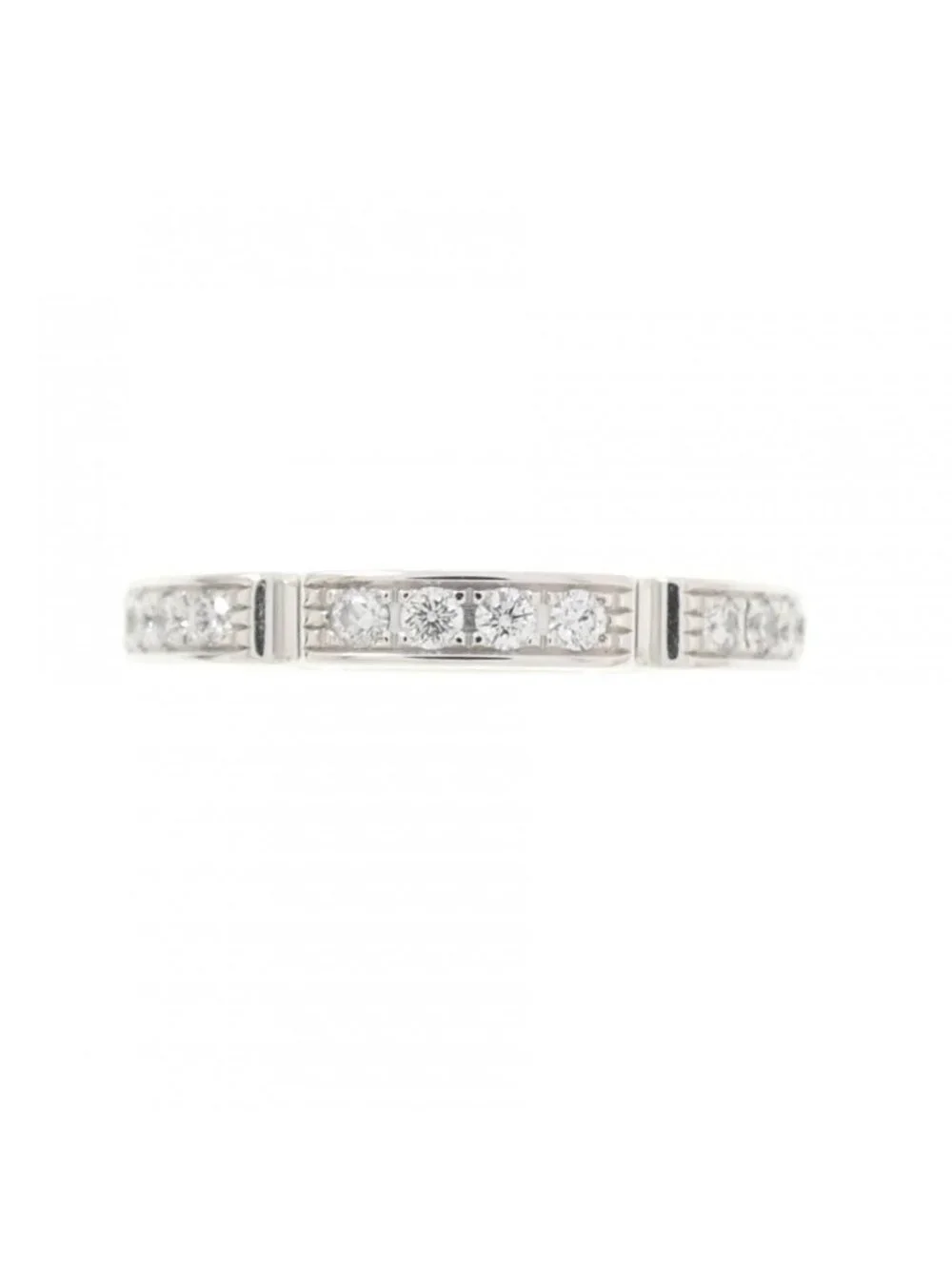 Cartier Maillon Panthere Half Diamond Ring